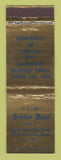 Matchbook Cover - Golden Bowl Restaurant Italian Cleveland OH