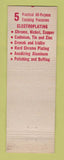 Matchbook Cover - Metal Finishers Inc Cleveland OH