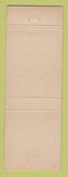 Matchbook Cover - Serbian Club South Bend IN Studebaker Lark BLUE