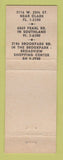 Matchbook Cover - Lincoln Savings and Loan Christmas Cleveland OH WEAR