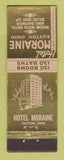 Matchbook Cover - Hotel Moraine Dayton OH