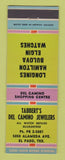 Matchbook Cover - Tabbert's El Camino Jewelry El Paso TX