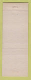 Matchbook Cover - Star Cafe Greenwood SC