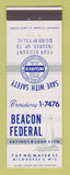 Matchbook Cover - Beacon Federal Savings Milwaukee WI