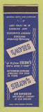 Matchbook Cover - Shaw's Jewelry Cleveland OH