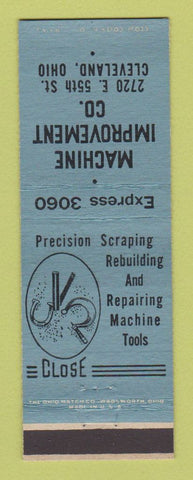 Matchbook Cover - Machine Improvement Company Cleveland OH