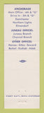 Matchbook Cover - First National Bank Anchorage AK