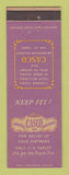 Matchbook Cover - Casco Laxatives Canton OH Bowman's