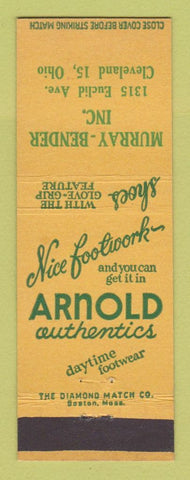 Matchbook Cover - Murray Bender Arnold Shoes Cleveland OH