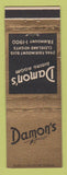 Matchbook Cover - Damon's Restaurant Cleveland Heights OH WEAR