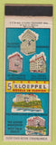Matchbook Cover - Kloeppel Hotels West Palm Beach Jacksonville FL