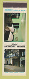 Matchbook Cover - Hotel Anthony Wayne Akron OH