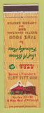 Matchbook Cover - Bernie Liflander's Fort Pitt Inn Pittsburgh PA area