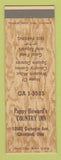 Matchbook Cover - Pappy Howard's Country Inn Cleveland OH