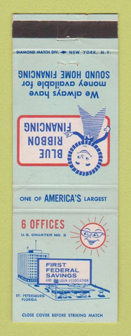 Matchbook Cover - First Federal Savings and Loan St Petersburg FL