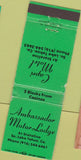 Matchbook Cover - Capri Motel So Lake Tahoe CA