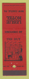 Matchbook Cover - Leslie Hotel New Castle PA