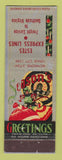 Matchbook Cover - Estes Express Lines Trucking Richmond VA Christmas