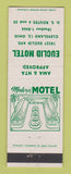 Matchbook Cover - Euclid Motel Cleveland OH