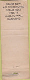Matchbook Cover - Rawhide Motel Carthage MO wear