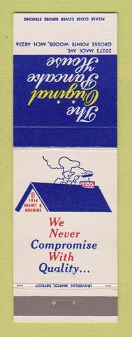 Matchbook Cover - Original Pancake House Grosse Pointe Woods MI