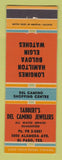Matchbook Cover - Tabbert's El Camino Jewelry El Paso TX