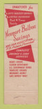 Matchbook Cover - Newport Balboa Savings Newport Beach CA