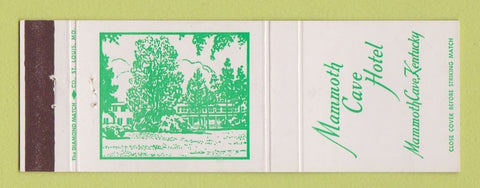 Matchbook Cover - Mammoth Cave Hotel Mammoth Cave KY