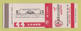 Matchbook Cover - Ambassador Lanes Bowling Bedford OH