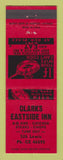 Matchbook Cover - Clarks Eastside Inn