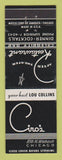 Matchbook Cover - Ciro's Restaurant Chicago IL