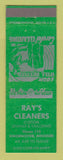 Matchbook Cover - Ray's Cleaners Knobnoster MO low phone #