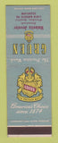 Matchbook Cover - Gruen Watches Wolovits Jewelry Cleveland OH