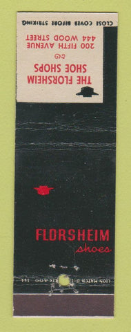 Matchbook Cover - Florsheim Shoes Stores NO TOWN