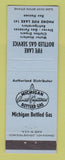 Matchbook Cover - Fife Lake Bottled Gas Service MI low phone #