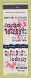Matchbook Cover - Morrison Hotel Chicago IL Carousel in the Sky