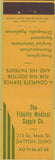 Matchbook Cover - Fidelity Medical Supply Co Dayton OH