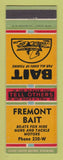 Matchbook Cover - Fremont Bait Boats for Hire Motors MI?