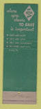 Matchbook Cover - Avondale Savings and Loan Chicago IL