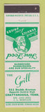 Matchbook Cover - The Grill Chattanooga TN