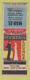 Matchbook Cover - Mar El Restaurant Chicago IL cocktail lounge WEAR