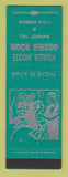 Matchbook Cover - Visalia Moose Orchid Room club CA