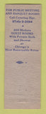 Matchbook Cover - Hotel Midland Chicago IL