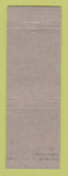 Matchbook Cover - Tabin Pearlman Men's Clothes New York City