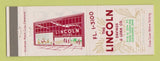 Matchbook Cover - Lincoln Savings and Loan Cleveland OH WEAR