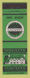 Matchbook Cover - Insulite Insulation Mando Minneapolis MN