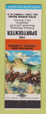 Matchbook Cover - The Sportcenter Sporting Goods Parma OH