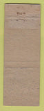 Matchbook Cover - Palmer Chevrolet Oldsmobile Ocean City NJ WORN