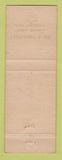 Matchbook Cover - 1961 Chevrolet Trucks Battleson Scobey MT WEAR