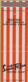 Matchbook Cover - Santa Fe Inn Coffee Shop El Monte CA